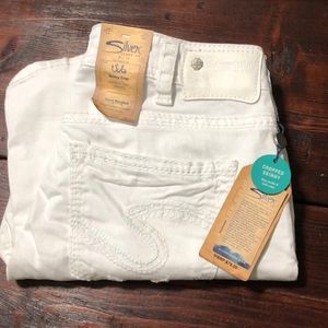 Silver Suki Skinny Crop jeans